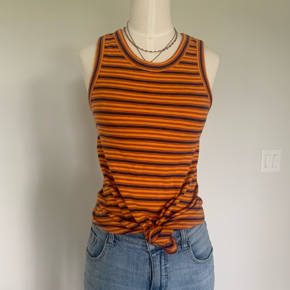 Madewell Knot Front Tank Top